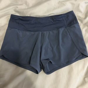 Lululemon speed shorts